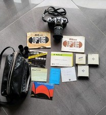 Macchina Fotografica 35 mm Nikon FE + NIKKOR 43-86 3.5, Manuali, Filtri, Rullini