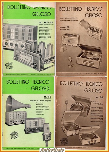 Bollettino tecnico geloso - bollettino,