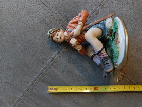 Statuina capodimonte firmata - statuina,