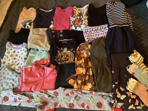 Lotto abbigliamento bambina