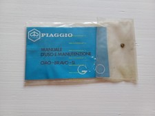 Piaggio Ciao Bravo Si 50 1983 manuale uso manutenzione NUOVO originale