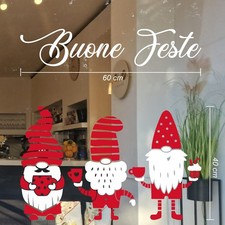 vetrofanie natale adesivi