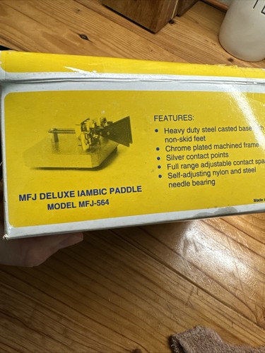 Mfg delux iambic paddle - delux,