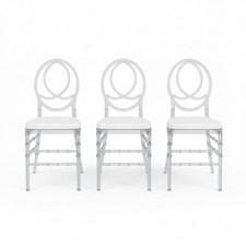 Set of 3 Acrylic Chiavari