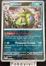 Carte Pokemon TYRANOCIF 095/159 REVERSE EV9 Aventures Ensemble JTG FR NEUF