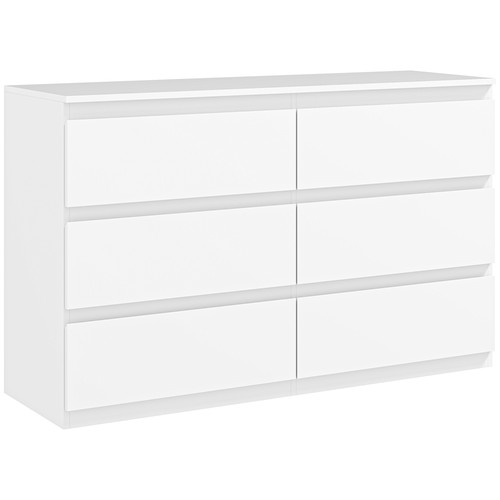 Homcom cassettiera cassetti - homcom, 6