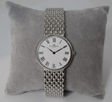 BAUME & MERCIER - Orologio da donna in oro 18k quadrante bianco - numeri Romani