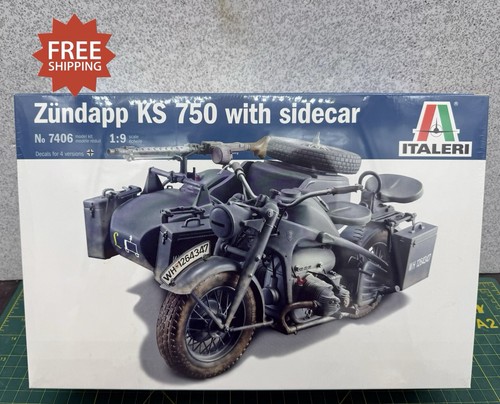Kit modellino moto italeri ww2 - moto,