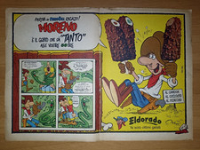 MORENO GELATI ELDORADO COCCOBILL Pubblicità Advertising Werbung Publicité Anni70