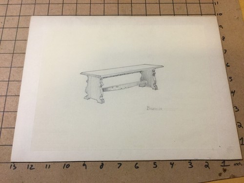 Vintage originale disegno - originale,