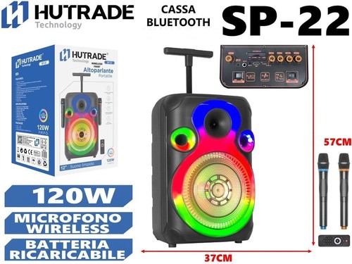 Cassa amplificata 22 120w - x,