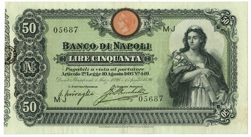Lire banco napoli - 50,