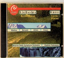 FEDOSEYEV- Lidholm: Kontakion / Kuss: Lyric Poem / Sibelius Finlandia etc CD '96