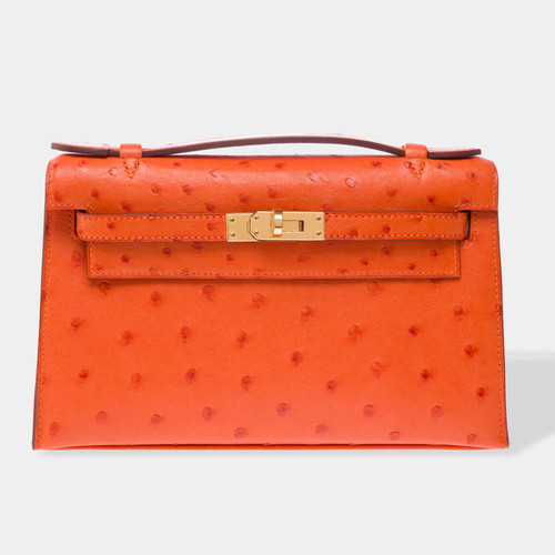 Sac hermes kelly mini cuirs - kelly,