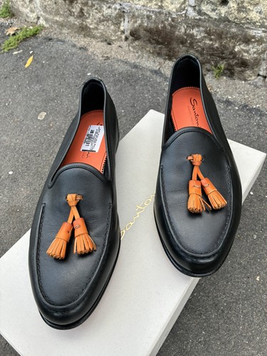 Santoni mocassino pelle - santoni,