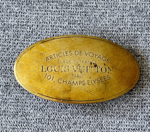 Fibbia louis vuitton - vuitton, originale
