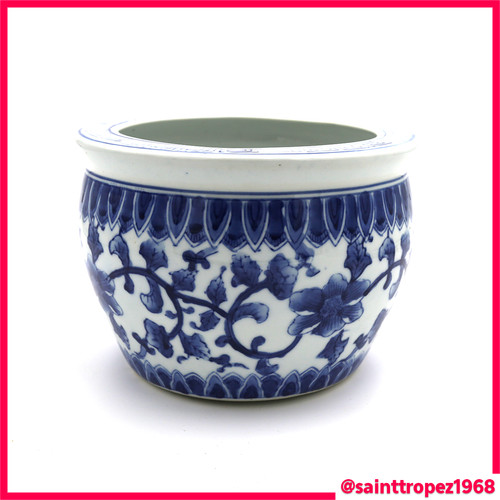 Vaso cinese decorato mano in - mano,