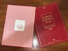 REPUBBLICA 1989 LIBRO BUCA DELLE LETTERE COMPL DI BOLLI E TASCHINE DA MONTARE