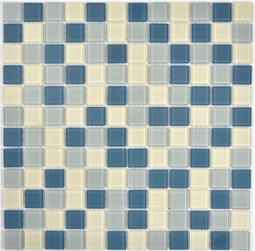 Mosaico vetro bianco - di,