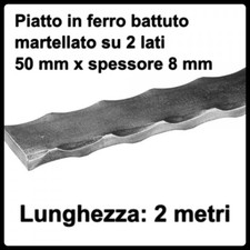 barra in ferro battuto piatto