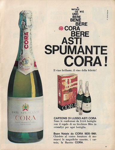 Asti spumante cora - cora, (1961)