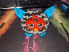 Furby Furbling Zigzag Mini Boom 2013 strisce bianche e nere testato e funzionante