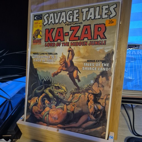 Savage tales featuring zar - tales,