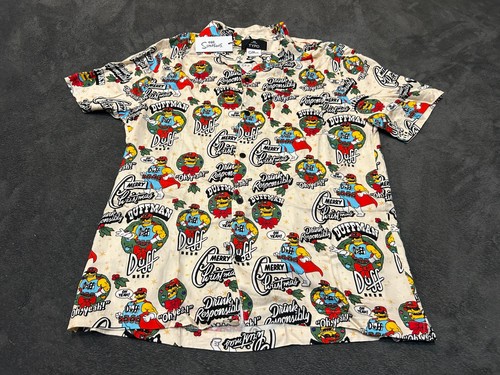 Camicia natalizia duff beer - camicia,