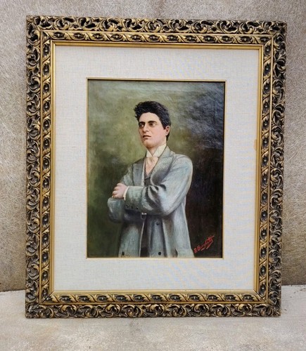 Dipinto olio tela - olio, su