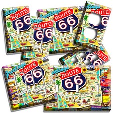 Route historic road map - 66,