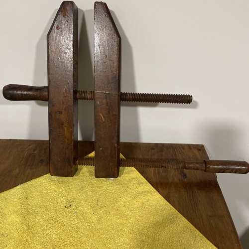 Antico vintage morsetto vite - morsetto, a