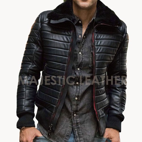 Giacca uomo doppio nero puffer