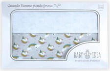 Coperta Lettino Unicorno colore Rosa MLUR Baby Idea