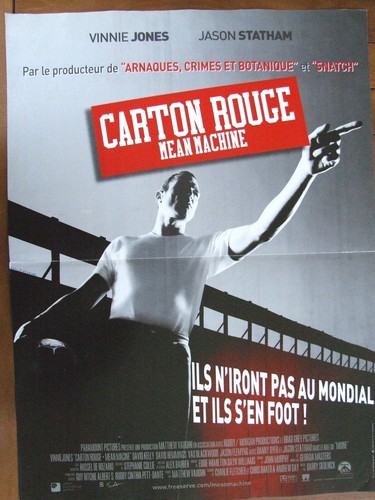 Affiche carton rouge - -,