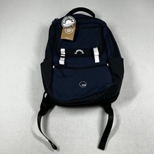 Zaino JONES SPORT CO. A-2 blu navy con logo ricamato nuovo con etichetta