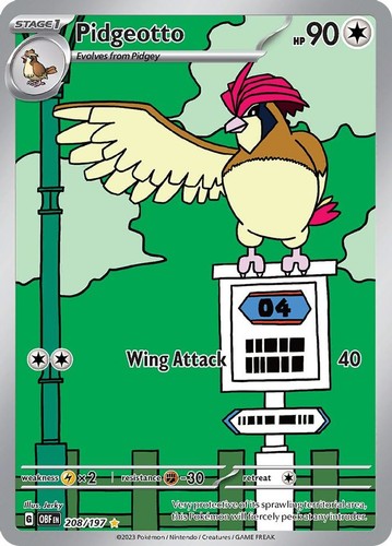 Pidgeotto 208 197 pokemon - -,