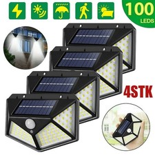 4 pz luce solare 100 LED