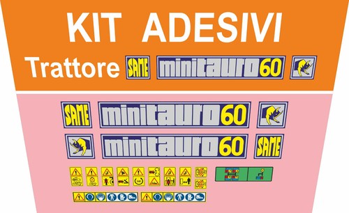 Kit adesivi decalcomania - kit,