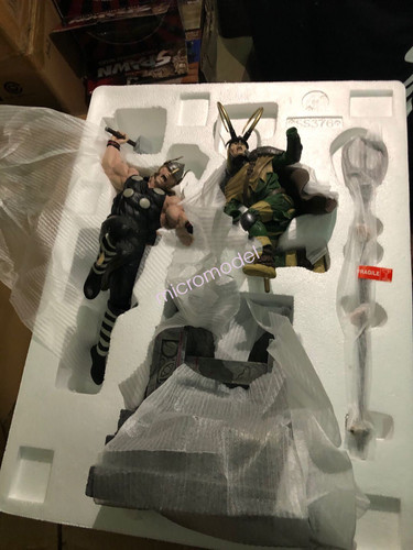 Statua sideshow thor loki - statua,