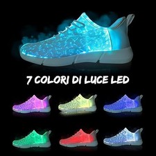 Scarpe sneakers N.38 luminose
