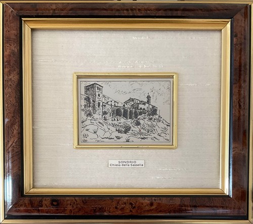 Miniatura lastra argento - ,