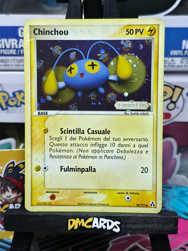 Pokemon chinchou stamped - pokemon,