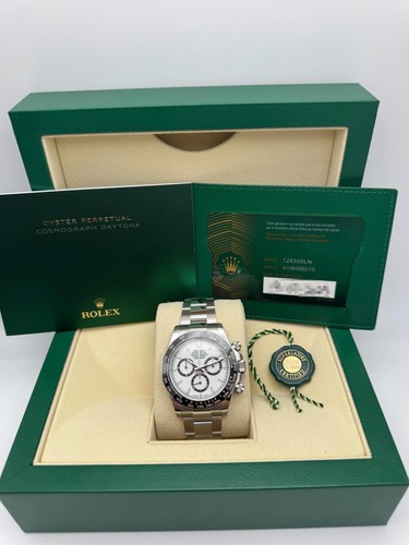 Rolex daytona 126500ln 2025 - rolex,