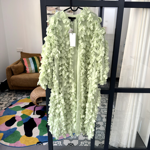 Zara cappotto lungo petalo - cappotto,