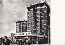 CARTOLINA DI BERGAMO ,ZINGONIA - RESTAURANT BAR PERRYS  non viaggiata