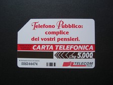 SCHEDA TELEFONICA TELECOM -