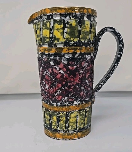 Brocca vaso smalto lava - vaso,