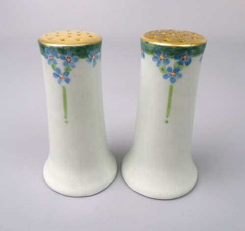 Limoges salt pepper cruets - limoges,