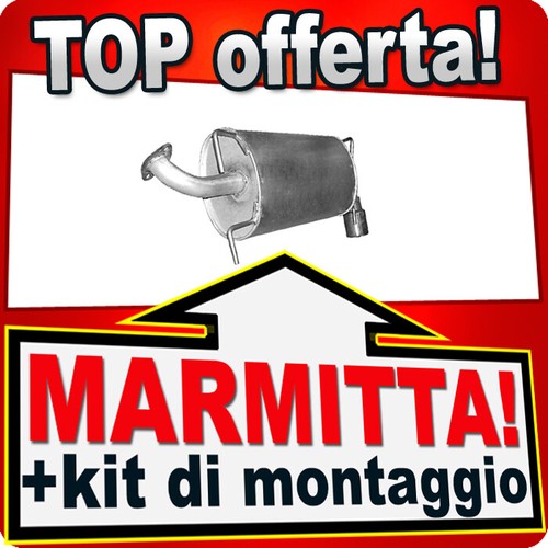 Silenziatore posteriore per - posteriore,