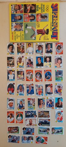 Figurine stickers super - , sport